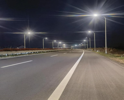江蘇334省道南通如東段東段照明工程全線亮燈，點亮民生與發展的“光明之路”